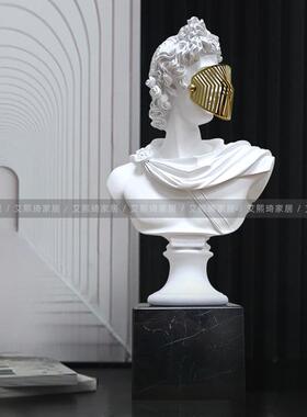 新款直销古希腊人像雕塑样板间客厅玄关摆件电视柜软装维纳斯雕塑