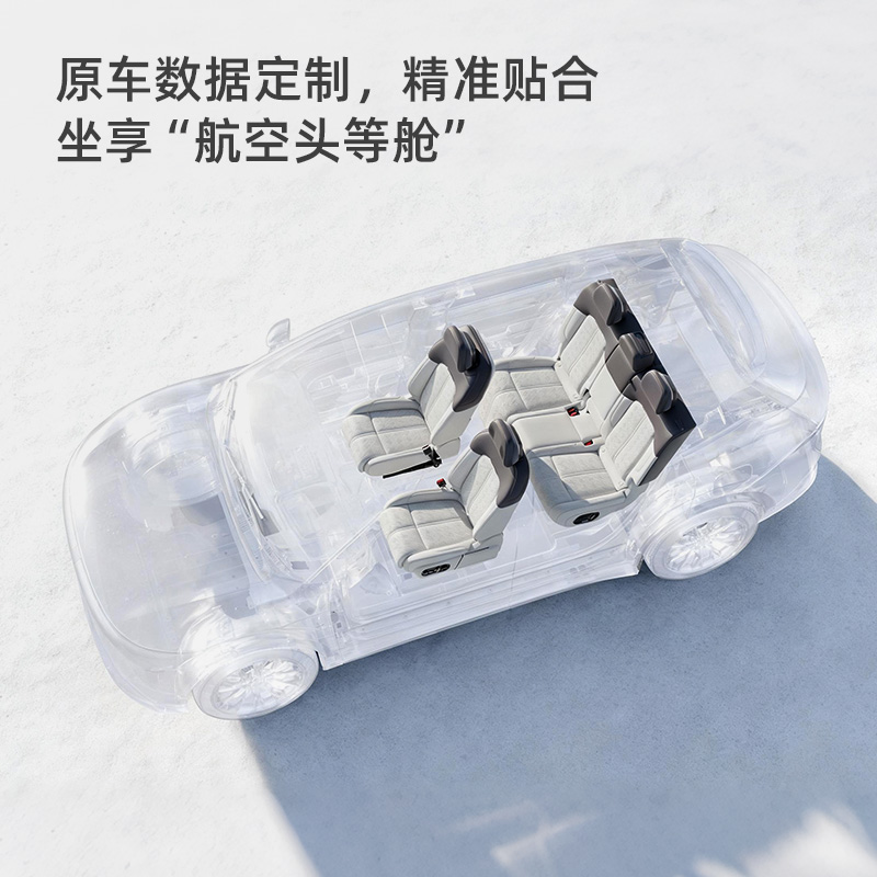 极氪官方正品 专属腰靠7X 009 汽车头枕护颈车载靠枕车用开车护腰 - 图0