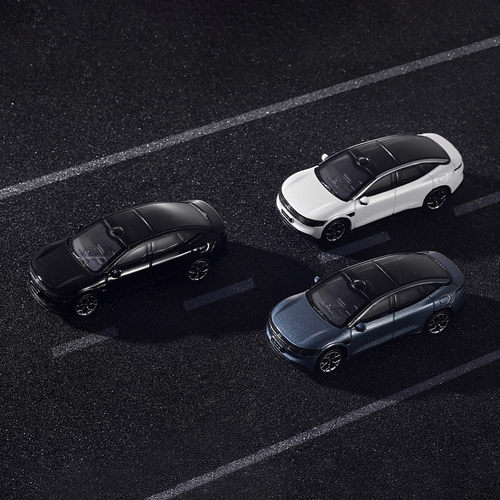 极氪极物ZEEKR 007、001(2025款)、001FR全仿真车模1:64摆件 - 图0