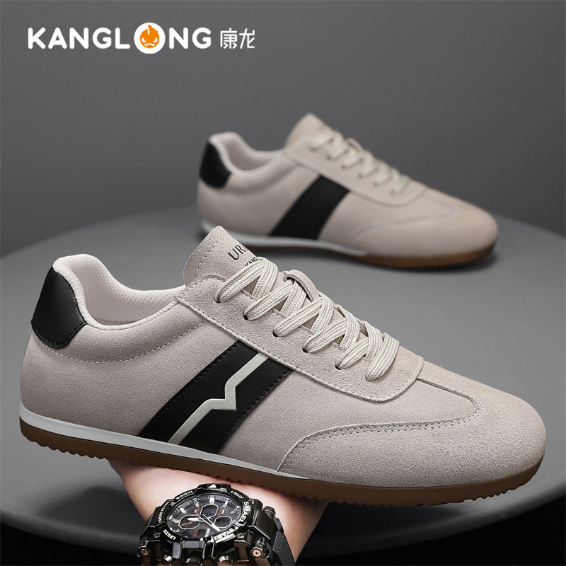 康龙男鞋户外休闲鞋男2025秋季新款运动鞋慢跑复古百搭德训阿甘鞋,淘宝优惠券,粉丝福利购,淘宝优惠卷
