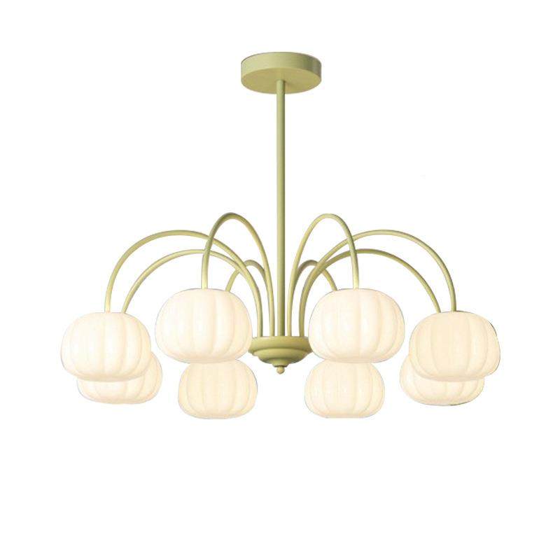 客厅灯现代简灯约奶油风吊全谱护眼卧室南灯LM043网光红瓜中山灯,淘宝优惠券,粉丝福利购,淘宝优惠卷