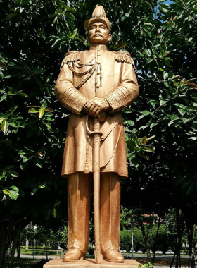 玻璃钢画家齐白石雕像定制校园名人伟人铜雕博物纪念馆落地摆件