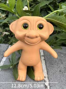 新款直销跨境亚马逊户外花园装饰大象树脂工艺品摆件太阳能灯庭院