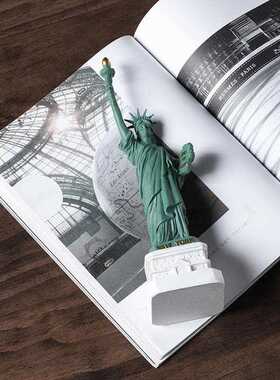 直销新款创意家居装饰工艺品模型摆件客厅办公室自由女神雕像酒柜