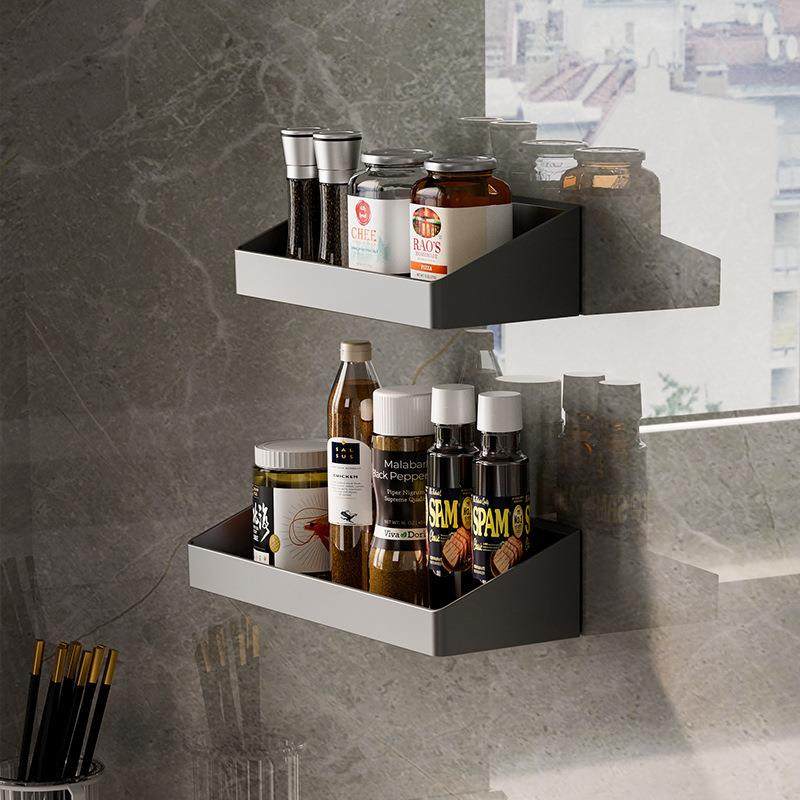 直销新款新款厨房置物架壁挂壁式调料品架塑料免打孔勺子铲子多功,淘宝优惠券,粉丝福利购,淘宝优惠卷