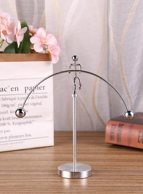 新款直销创意平衡摆金属不倒翁铁人摆件活动礼品学生毕业礼物儿童