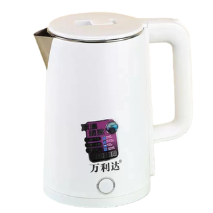 万利达家用不锈钢2.3L烧水壶