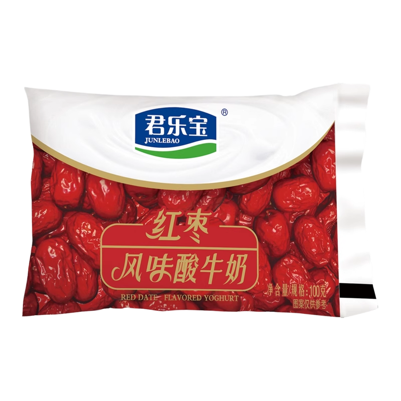 君乐宝红枣风味酸牛奶益生菌发酵乳营养100g*10袋早餐实惠包装,淘宝优惠券,粉丝福利购,淘宝优惠卷