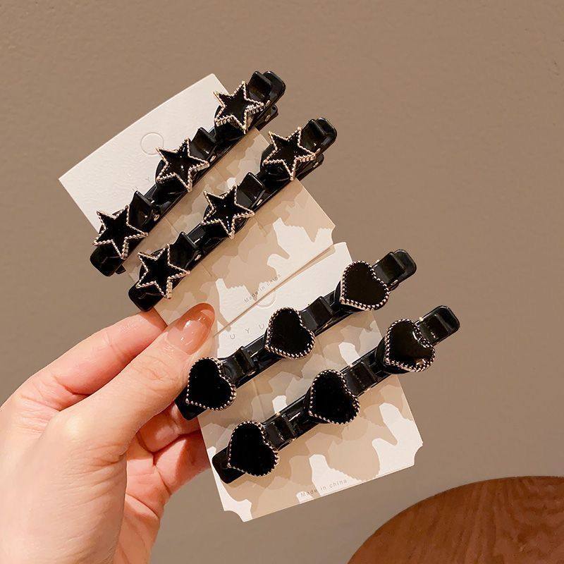 百搭编发神器双层新款网红侧边前额碎发发夹夹子刘海头饰常规抓夹,淘宝优惠券,粉丝福利购,淘宝优惠卷