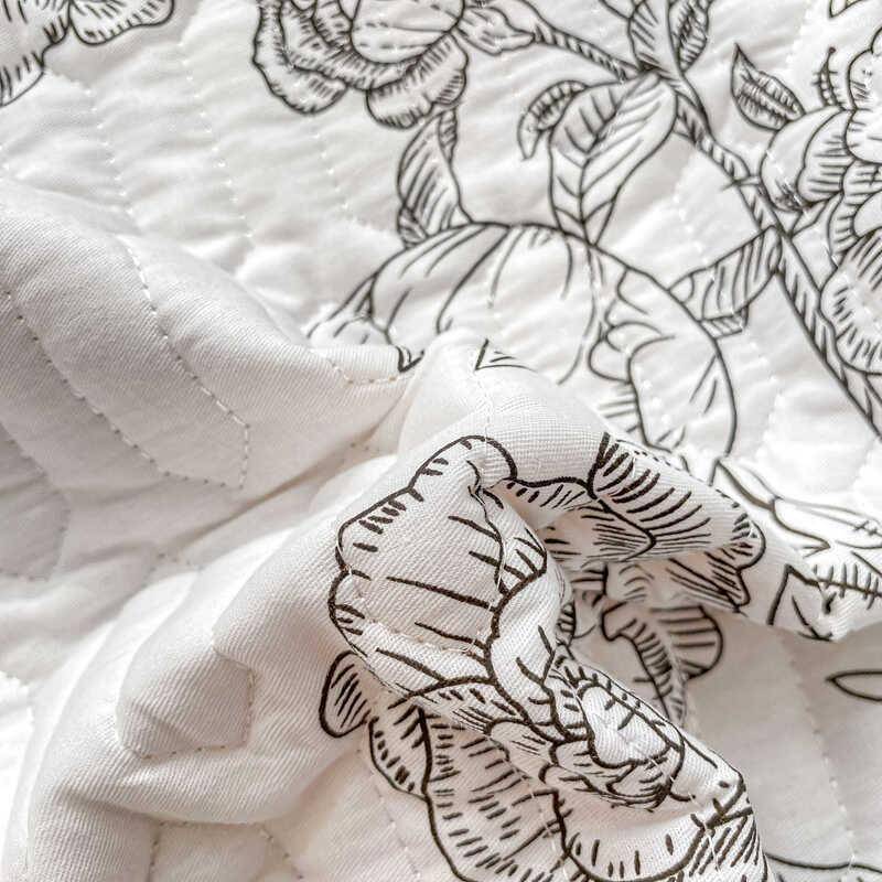 定制纯棉榻榻米床盖专用四件套农村大炕夹棉床单防滑炕盖四季通用 - 图0