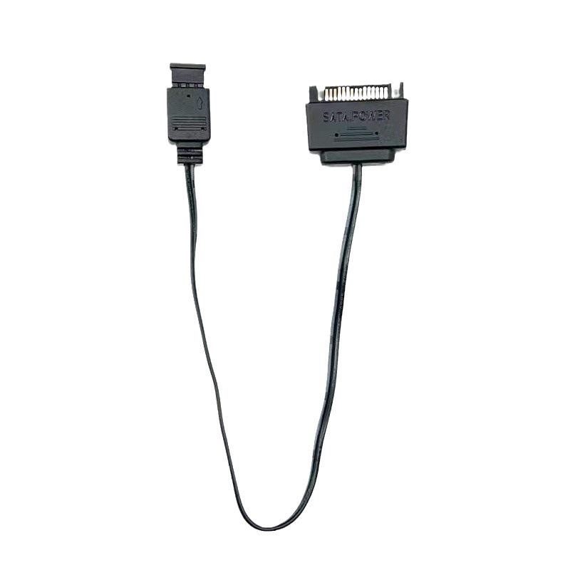 12v4针RGB灯光转接线ARGB控制器5V3针转SATA机箱供电风扇灯条 - 图1