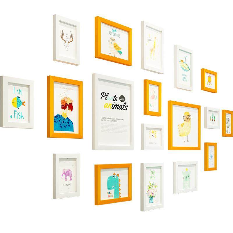 新款直销现代简约照片墙相框挂墙免打孔创意装饰卧室客厅组合框加,淘宝优惠券,粉丝福利购,淘宝优惠卷