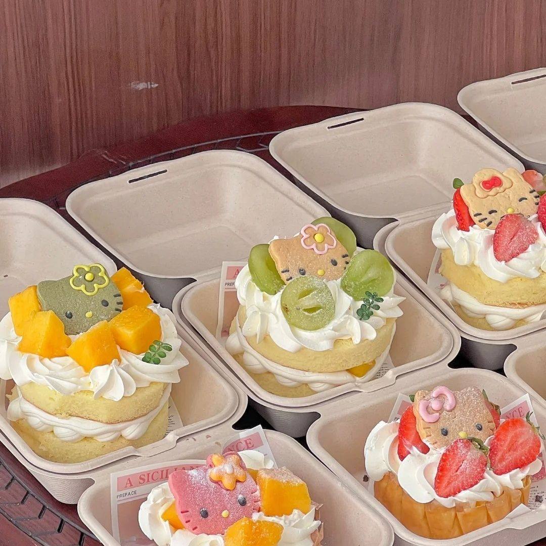 网红哈喽KT猫蛋糕装饰饼干摆件甜品慕斯冰淇淋蛋糕装饰摆件,淘宝优惠券,粉丝福利购,淘宝优惠卷