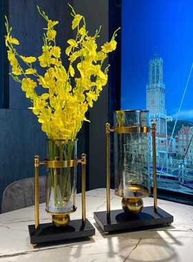 直销新款轻奢饰品摆件家居创意软装客厅简约装饰金属烛台餐具套装