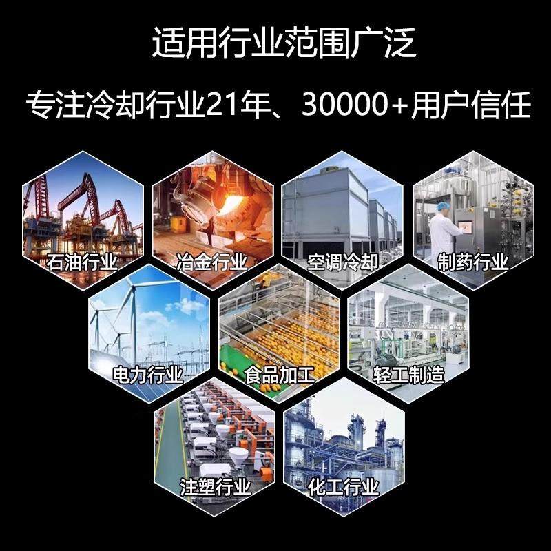 方形冷却塔玻璃纤维冷水塔横流逆流注塑机循环水工业降温散热水塔,淘宝优惠券,粉丝福利购,淘宝优惠卷