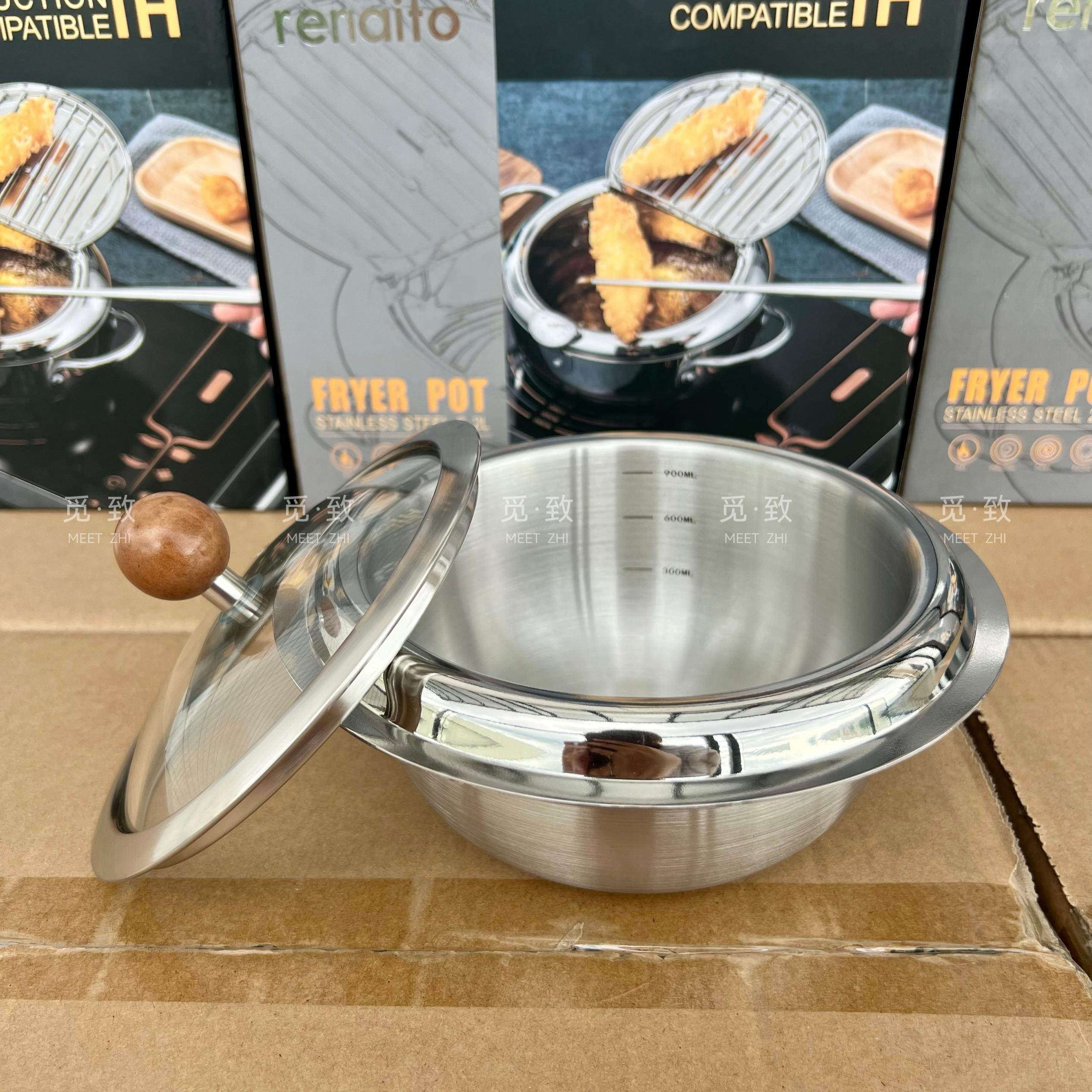 出口品质韩式304不锈钢拌饭锅 带盖子儿童饭碗泡面 面泡菜沙拉煲,淘宝优惠券,粉丝福利购,淘宝优惠卷