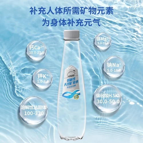 【高端品质】纯极限弱碱性天然矿泉水5L*4桶+500ml*24瓶组合 - 图2