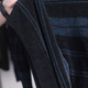 Removal of the bidding and cabinet! A simple and fashionable striped round neck and velvet round neck pullover knitted sweater for men in spring and autumn