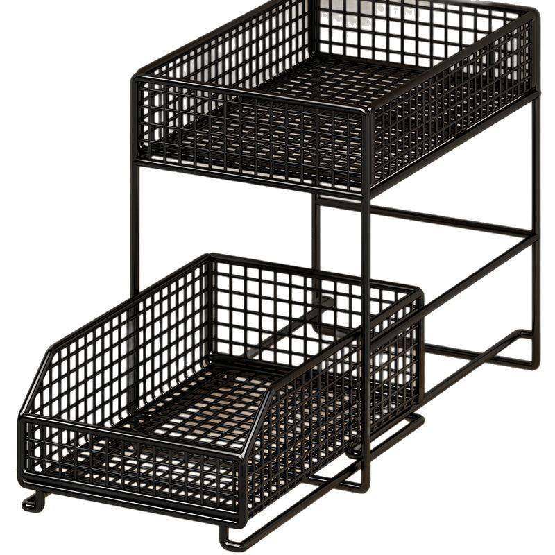 卫生间下水槽置物架浴室柜下抽拉收纳洗漱洗手台下水道柜子分层架,淘宝优惠券,粉丝福利购,淘宝优惠卷