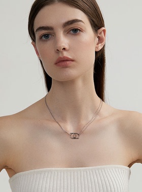 assaid简约高级感双层项链