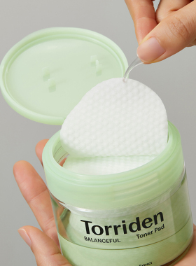 【保税】Torriden桃瑞丹棉片80片增量装补水保湿皮肤降温镇静维他
