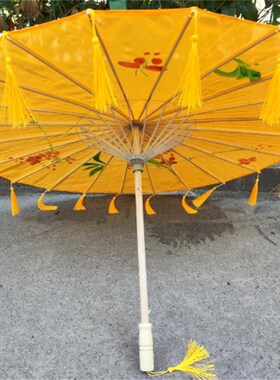 演出道具古风表演旗袍工艺伞广场跳舞伞流苏伞舞蹈伞装饰伞古典伞