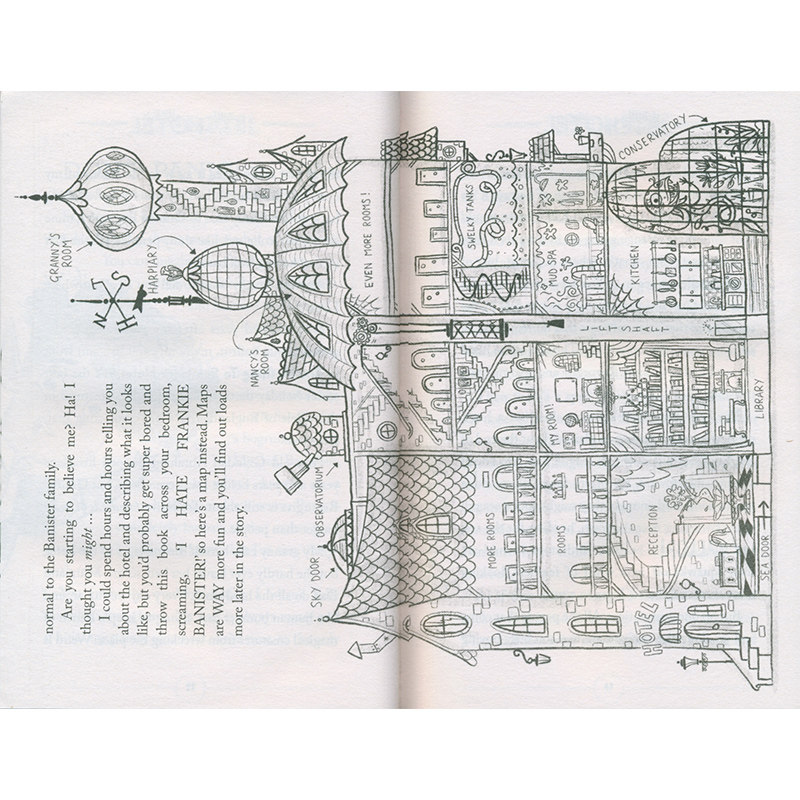 The Nothing to See Here Hotel 没什么看头旅馆1-4 古怪猎奇 幽默插画小说 儿童英语阅读读物 英文原版进口图书