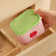 Macaron lifting compartment cotton swab box toothpick box home use