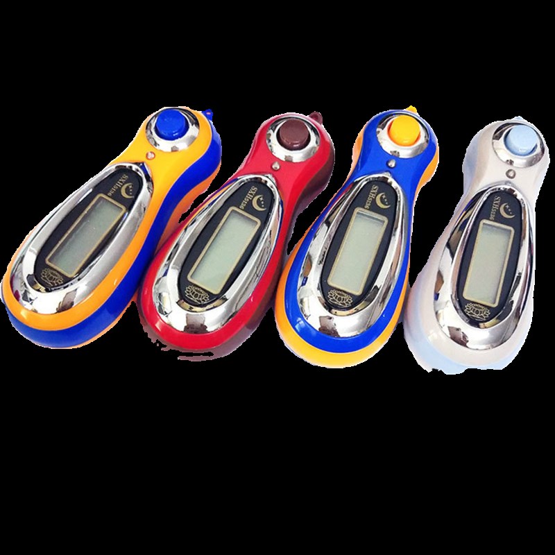 Five counters electronic digital display ring finger manual hand counter old man counting warehouse goods points