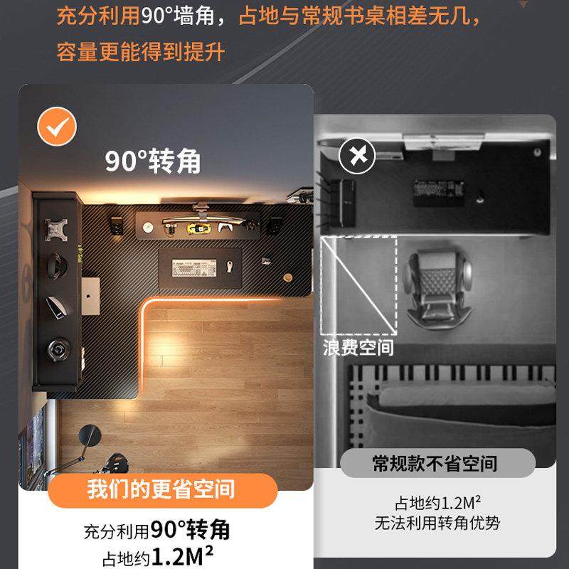 转角书桌家用卧室电脑桌台式L型拐角办公桌简易学生双人写字桌子,淘宝优惠券,粉丝福利购,淘宝优惠卷