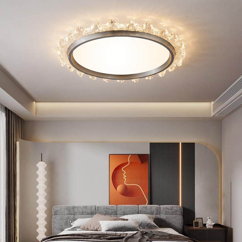 卧室灯吸顶灯全光谱护眼意式极简智能主卧2024新款现代轻奢房间灯,淘宝优惠券,粉丝福利购,淘宝优惠卷