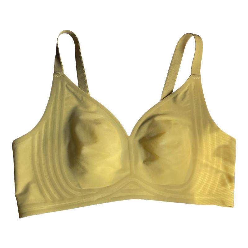 春夏超薄款大胸显小3d果冻条内衣无痕一片式睡眠缩胸收副乳文胸罩,淘宝优惠券,粉丝福利购,淘宝优惠卷