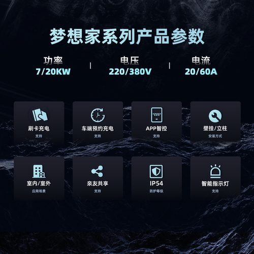 速普顿直流充电桩新能源电动汽车9孔直流快充7KW/20KW家用小直流 - 图2