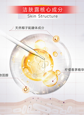 官方直售DMS洁肤露150ml院线