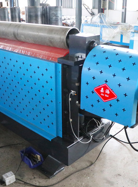 全自动数控液压二辊卷板机 W11-3.5X1000mm无直边二轴卷圆机