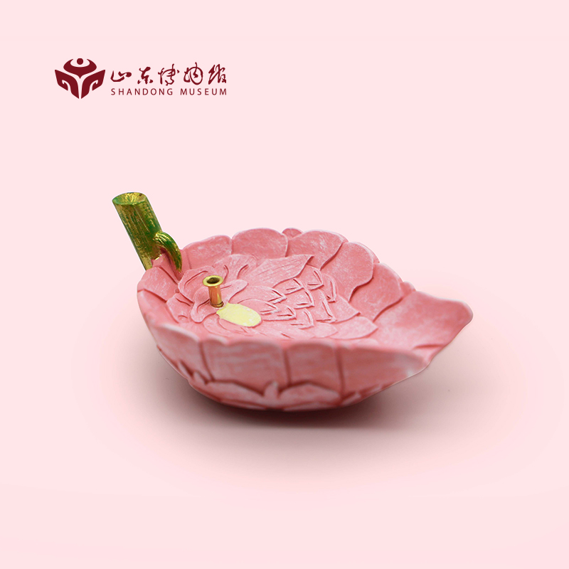 山东博物馆文创 粉彩秋操杯香插冰箱贴 高颜值纪念品旅游伴手礼