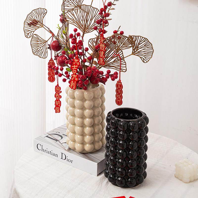 新年喜庆浮雕釉泡泡盆陶瓷花盆蝴蝶兰绿植盆栽桌面阳台创意花器,淘宝优惠券,粉丝福利购,淘宝优惠卷