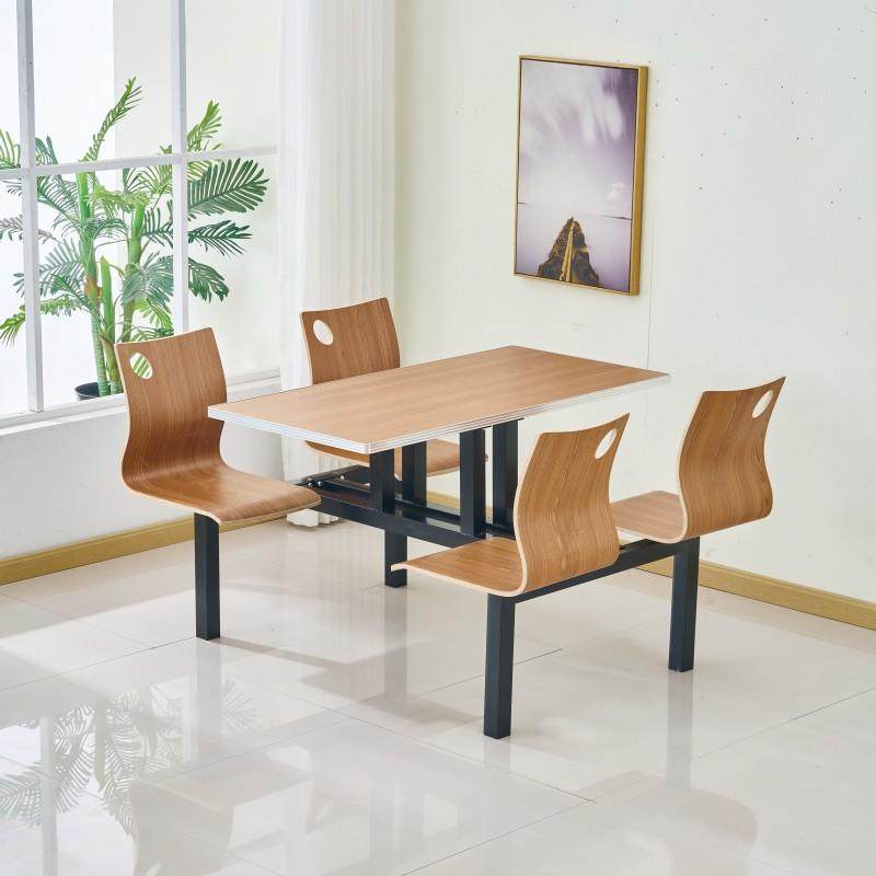 学校单位员工食堂四4人6人职工饭堂不锈钢连体食堂餐桌椅长方形,淘宝优惠券,粉丝福利购,淘宝优惠卷