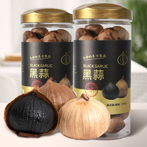 黑蒜发酵黑蒜独头烤黑蒜特官方旗舰店级发酵大蒜头煲汤云南非特级 - 图3