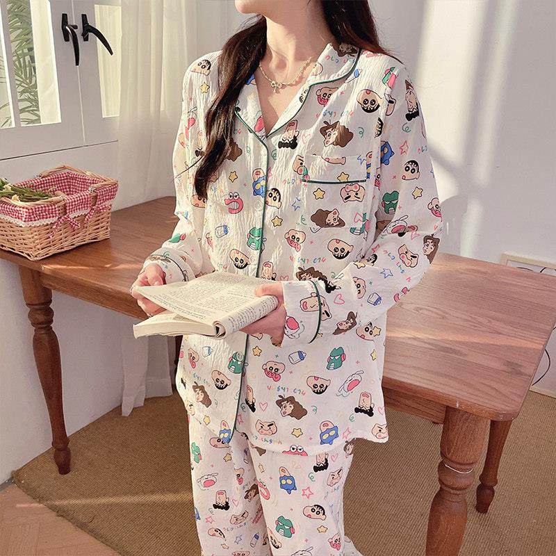 云朵皱皱纯棉春夏薄款卡通月子服产后产妇孕妇哺乳睡衣产妇家居服,淘宝优惠券,粉丝福利购,淘宝优惠卷