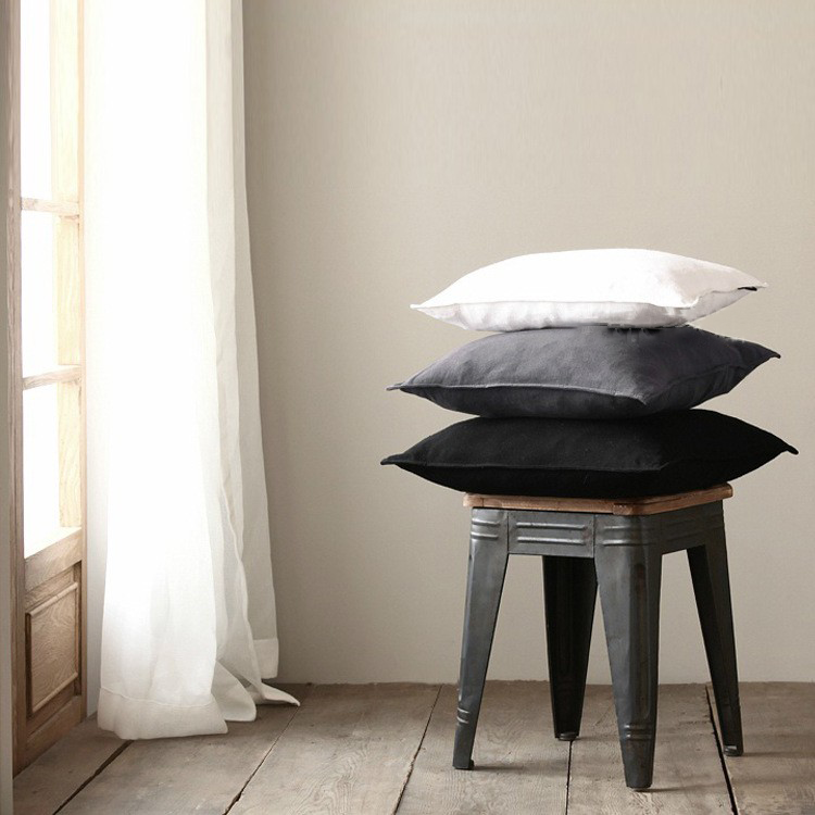 无印日式简约纯色棉麻抱枕套沙发车内靠枕芯腰靠垫方枕午睡枕头,淘宝优惠券,粉丝福利购,淘宝优惠卷