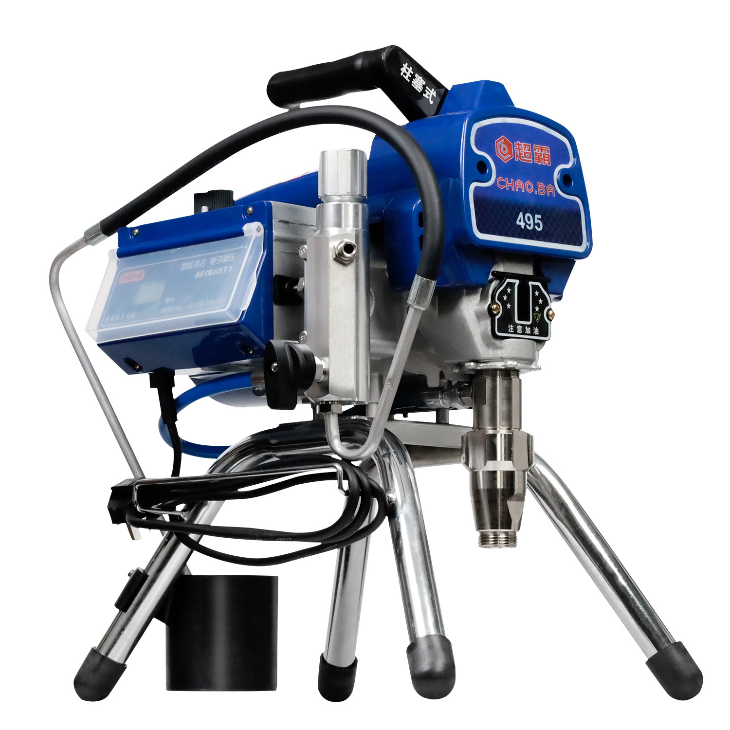 高压无气喷涂机全自动手提柱塞式油漆专用乳胶漆涂料喷漆一体机器,淘宝优惠券,粉丝福利购,淘宝优惠卷