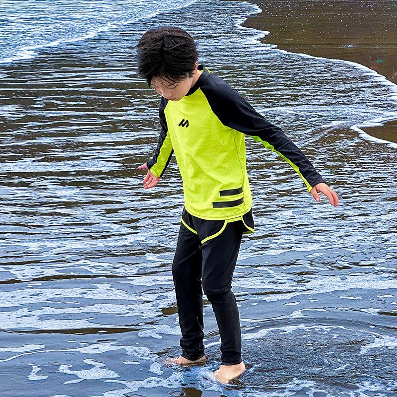 男童泳衣分体抗菌防晒泳装夏季2024新款儿童长袖长裤游泳套装夏装,淘宝优惠券,粉丝福利购,淘宝优惠卷