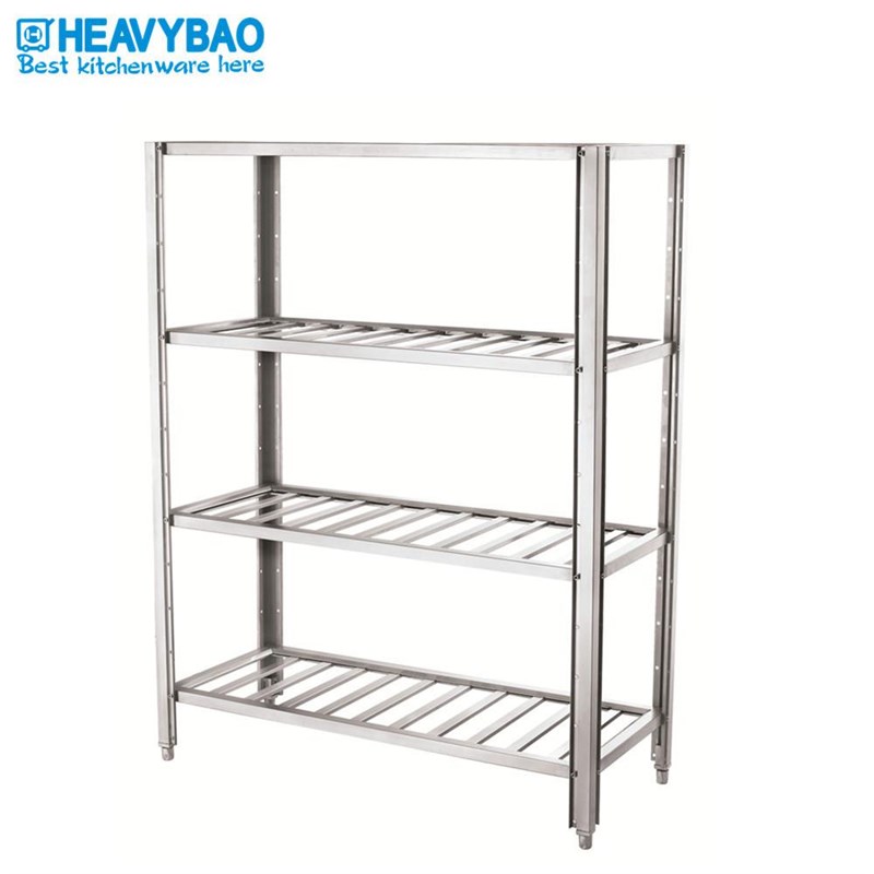 不锈钢厨房置物架厨房收纳架浴室置物架厨房用品卫生间置物架 - 图0