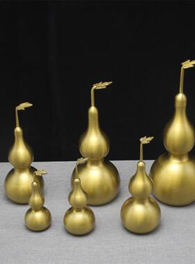纯铜葫芦饰品铜葫芦挂件招财八卦书房纯铜工艺品礼品