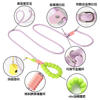 Universal twist car traction rope children's bicycle stroller rope tow lanyard scooter belt waist set