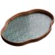 Glass dry brewing tray multi-function storage tray home living room teapot tea cup dry brewing table tea tray 2024 new model
