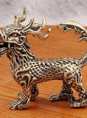 大号纯黄铜龙生九子摆件一全套囚牛睚眦嘲风蒲牢狻猊赑屃狴犴螭吻