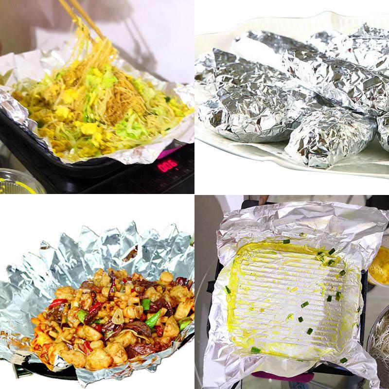 烧烤锡纸烤箱家用花甲粉锡箔纸包鱼用纸烘焙锡纸加厚款烤肉垫底纸,淘宝优惠券,粉丝福利购,淘宝优惠卷