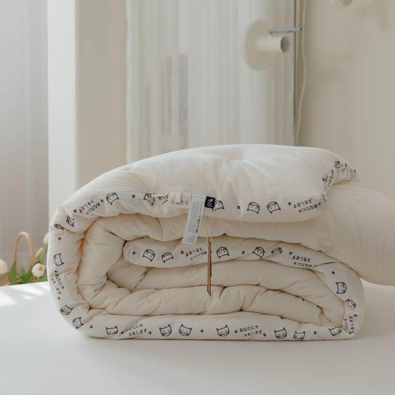 A类全棉大豆纤维被芯 秋冬加厚保暖棉被纯棉春秋被夏被学生被子,淘宝优惠券,粉丝福利购,淘宝优惠卷